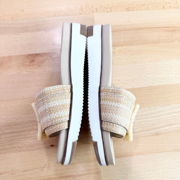 Sam Edelman Ariane Sandal Neutral Tan Buckle Sip On Size 7 - Picture 3 of 7